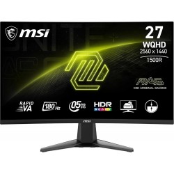 Msi MAG 27CQ6F - 27" Rapid VA - 2K - 0.5 MS (G2G) - 180Hz - CURVED